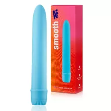 Smooth AF Blue Multi-Speed Vibrator - 7 Inch at Spencer's