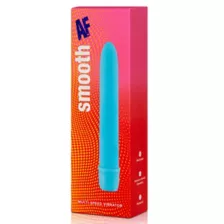 Smooth AF Blue Multi-Speed Vibrator - 7 Inch at Spencer's