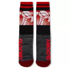 Gloomy Bear Bloody Crew Socks at Spencer's