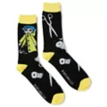 Coraline Doll Crew Socks at Spencer's