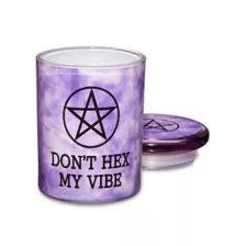 Don't Hex My Vibe Stash Jar - 10 oz. at Spencer's