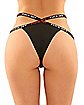 Fuck Off Strappy Thong Panties 2 Pack