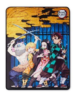 Funny Anime Demon Slayer T Shirt Fleece Blanket