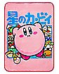Kirby Food Fleece Blanket