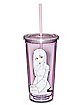 Love Yueri Cup with Straw 20 oz. - Lewd Complex