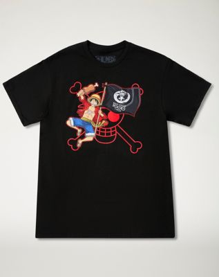 Red Skull Luffy T Shirt - One Piece