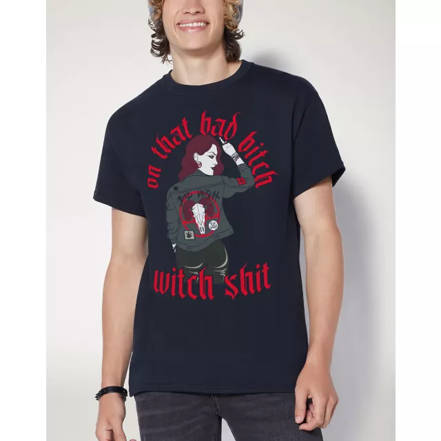Bad Bitch Witch T Shirt at Spencer's