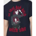 Bad Bitch Witch T Shirt at Spencer's