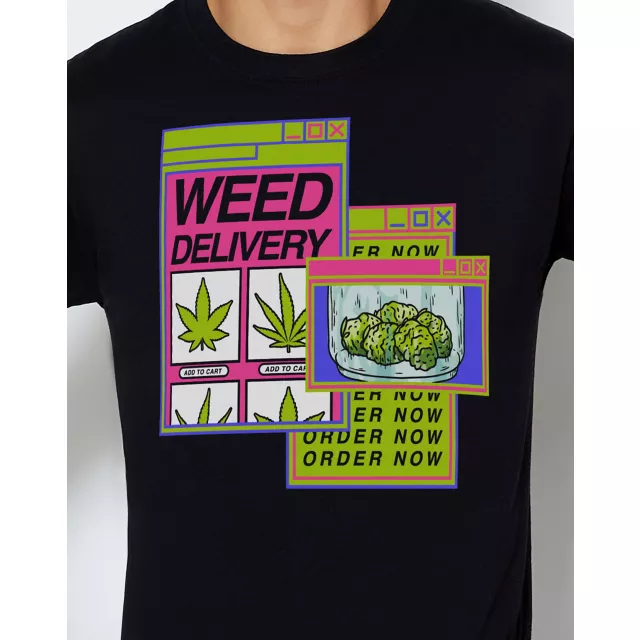 Weed Delivery T Shirt at Spencer's
