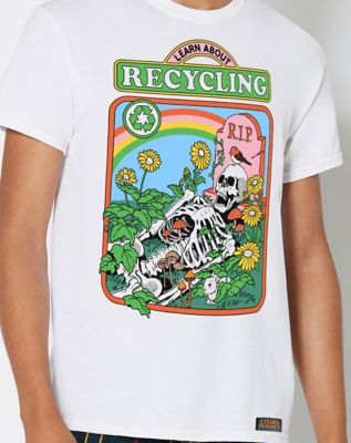 Learn About Recycling T Shirt - Steven Rhodes