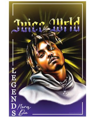 JUICE WRLD poster art  Poster for Sale by christabear