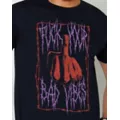 Fuck Your Bad Vibes T Shirt at Spencer's
