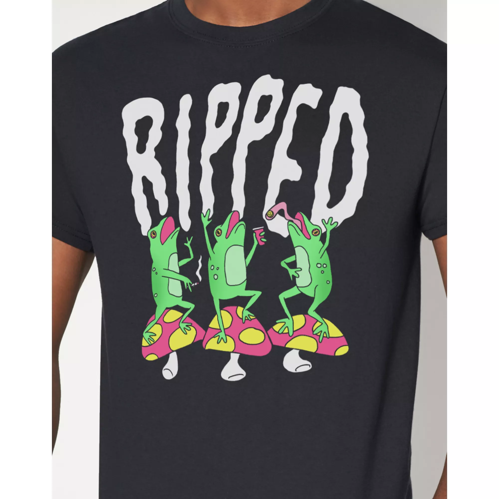 Ripped Toads T Shirt at Spencer's