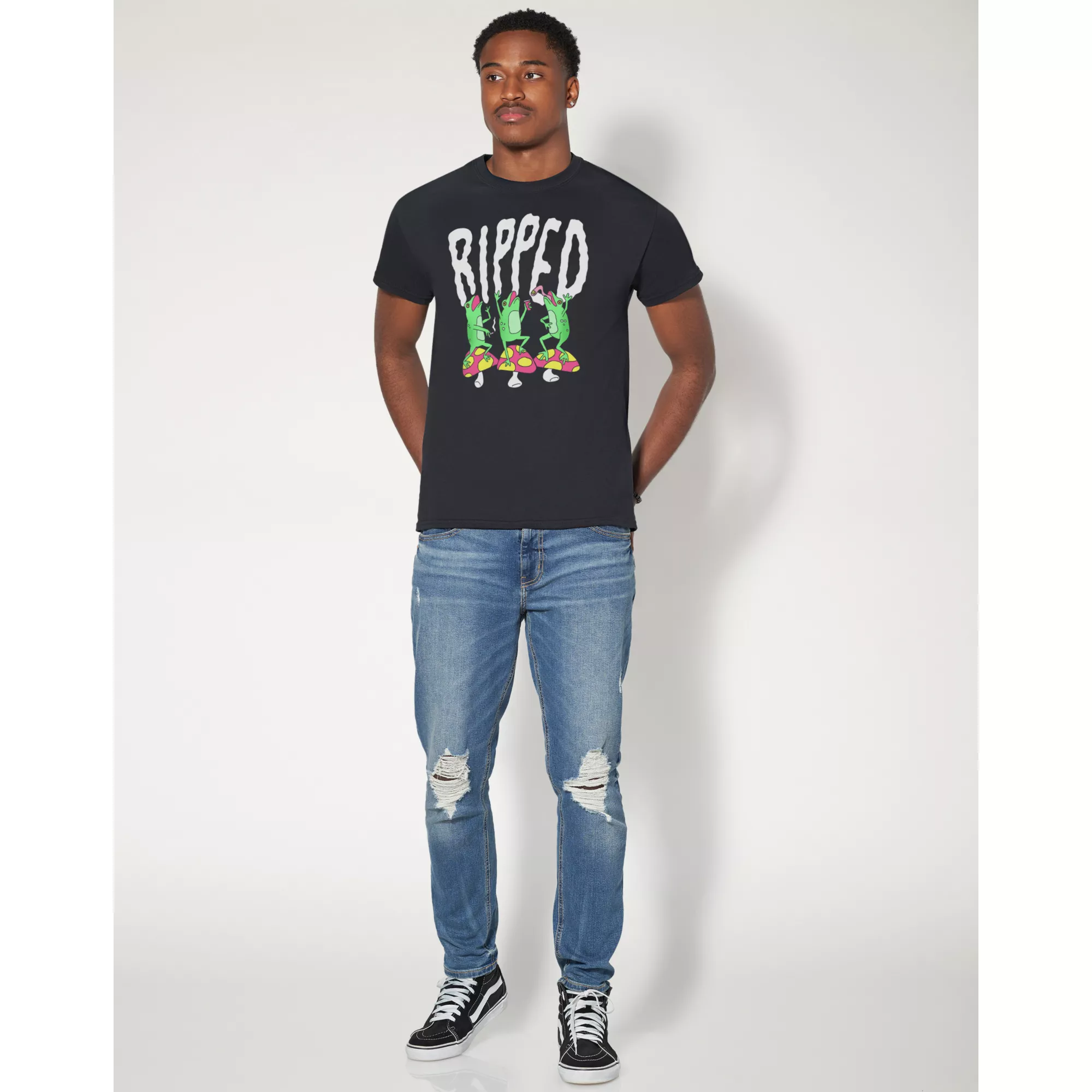 Ripped Toads T Shirt at Spencer's