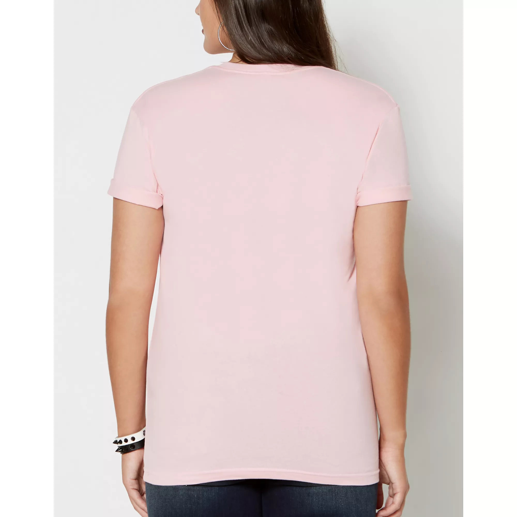 Pink Baddie T Shirt at Spencer's