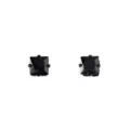 All Black CZ Square Stud Earrings - 20 Gauge at Spirit Halloween
