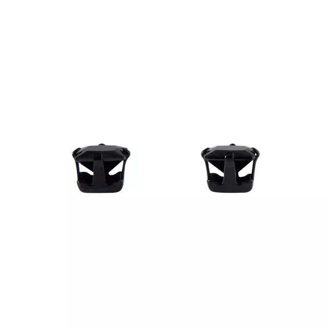All Black CZ Square Stud Earrings - 20 Gauge at Spirit Halloween