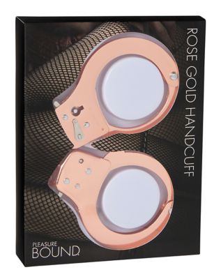 Rose Gold Handcuffs - Pleasure Bound
