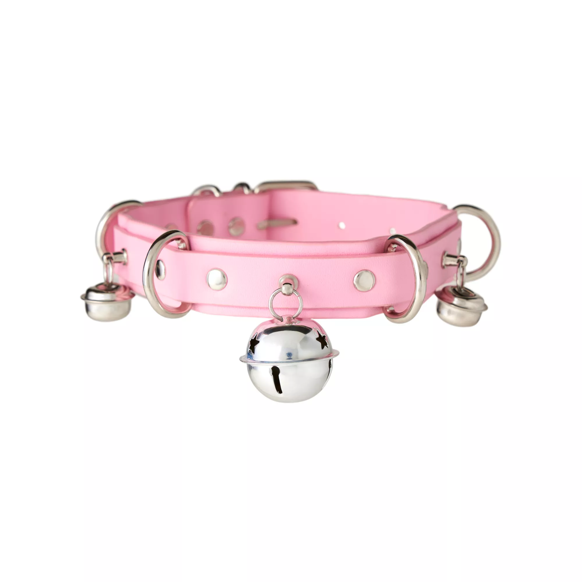 Pink Bell Choker Necklace at Spencer's