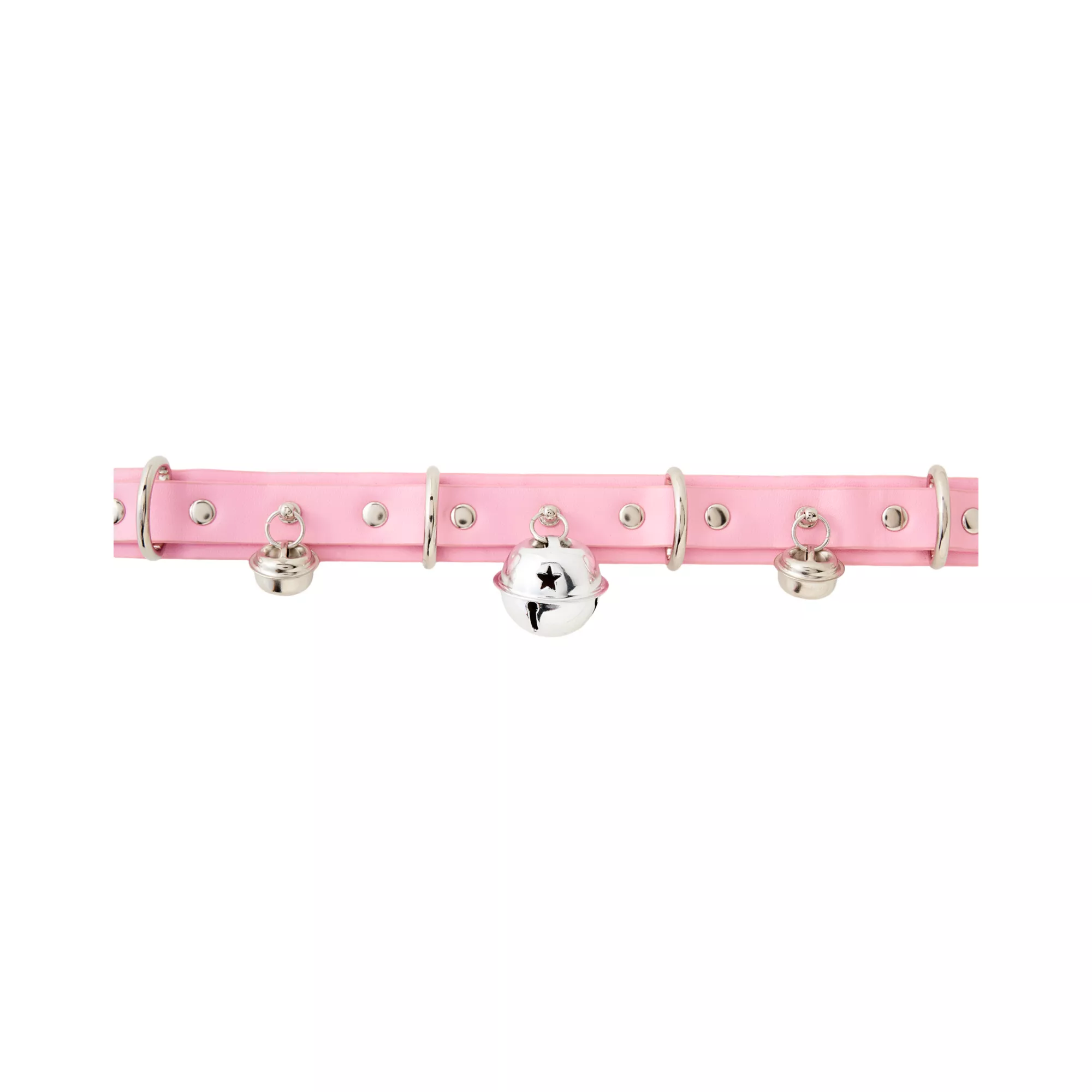 Pink Bell Choker Necklace at Spencer's