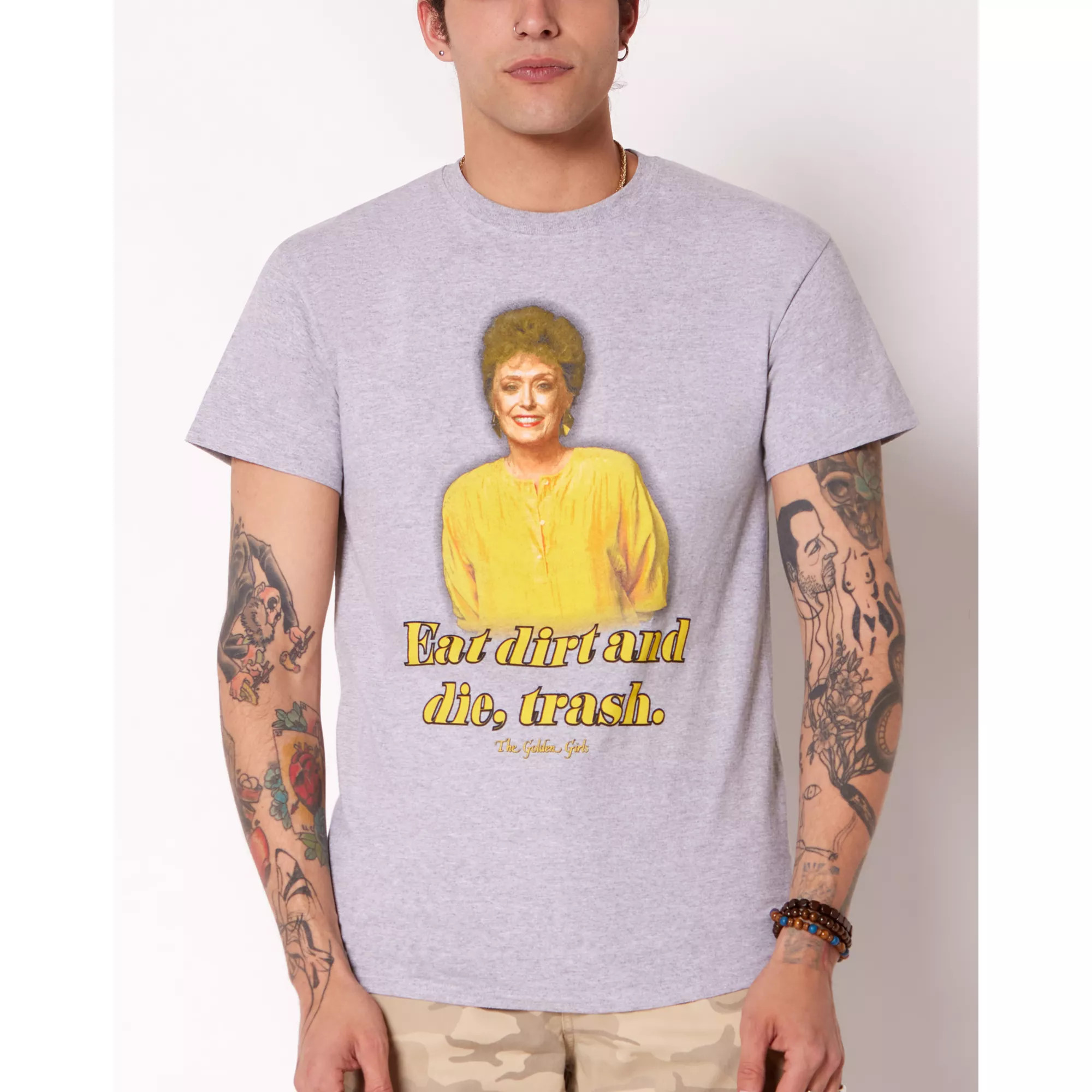 Eat Dirt and Die Trash T Shirt - Golden Girls at Spencer's
