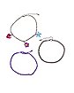 Multi-Pack Chain Anklets - 3 Pack