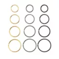 Multi-Pack Multi-Color Hoop Nose Rings 12 Pack - 20 Gauge at Spencer's
