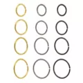 Multi-Pack Multi-Color Hoop Nose Rings 12 Pack - 20 Gauge at Spencer's