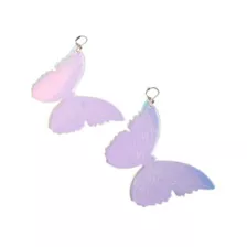 Iridescent Butterfly Dangle Earrings at Spencer's