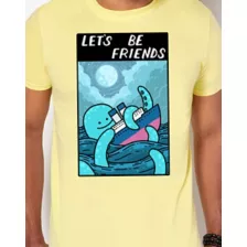 Let's Be Friends T Shirt - Timecowboy at Spencer's