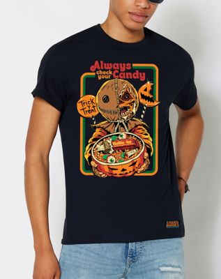 Trick ’r Treat Always Check Your Candy T Shirt – Steven Rhodes