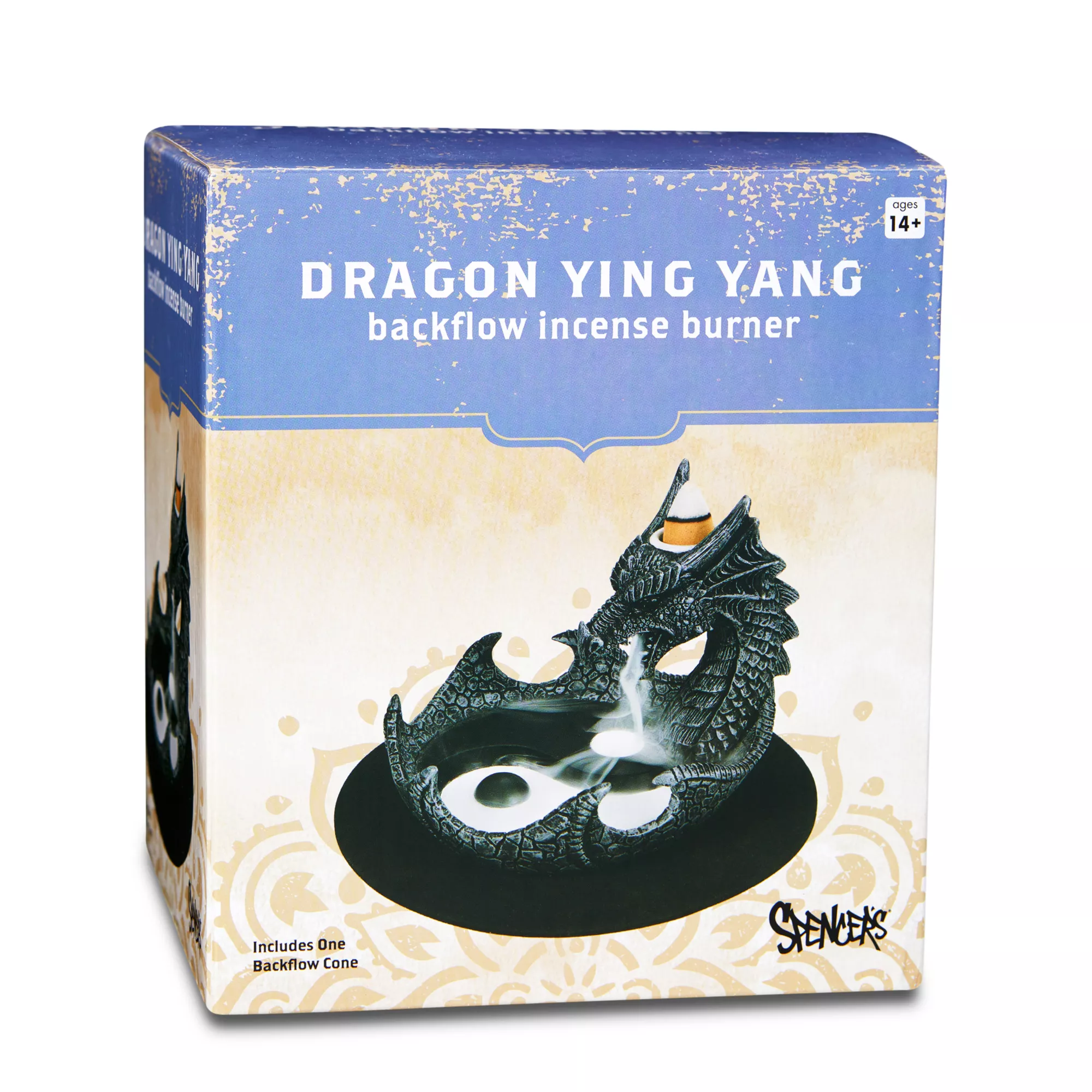 Dragon Ying Yang Incense Burner at Spencer's