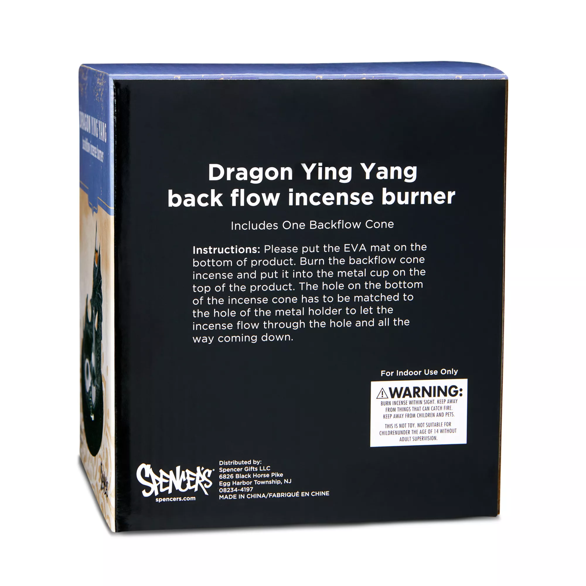 Dragon Ying Yang Incense Burner at Spencer's
