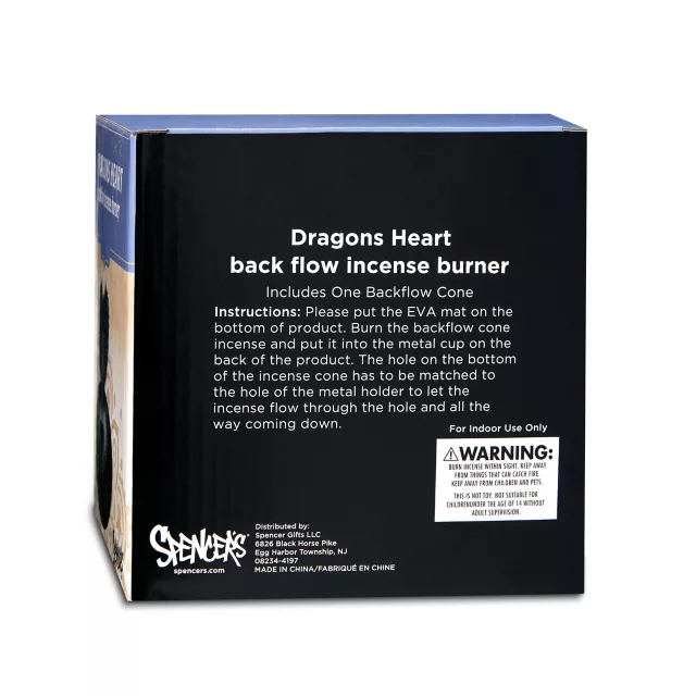 Dragon Heart Incense Burner at Spencer's