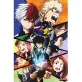 My Hero Academia Characters Poster at Spencer's