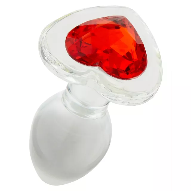 Queen of Hearts Butt Plug 2.9 Inch - Hott Love at Spencer's