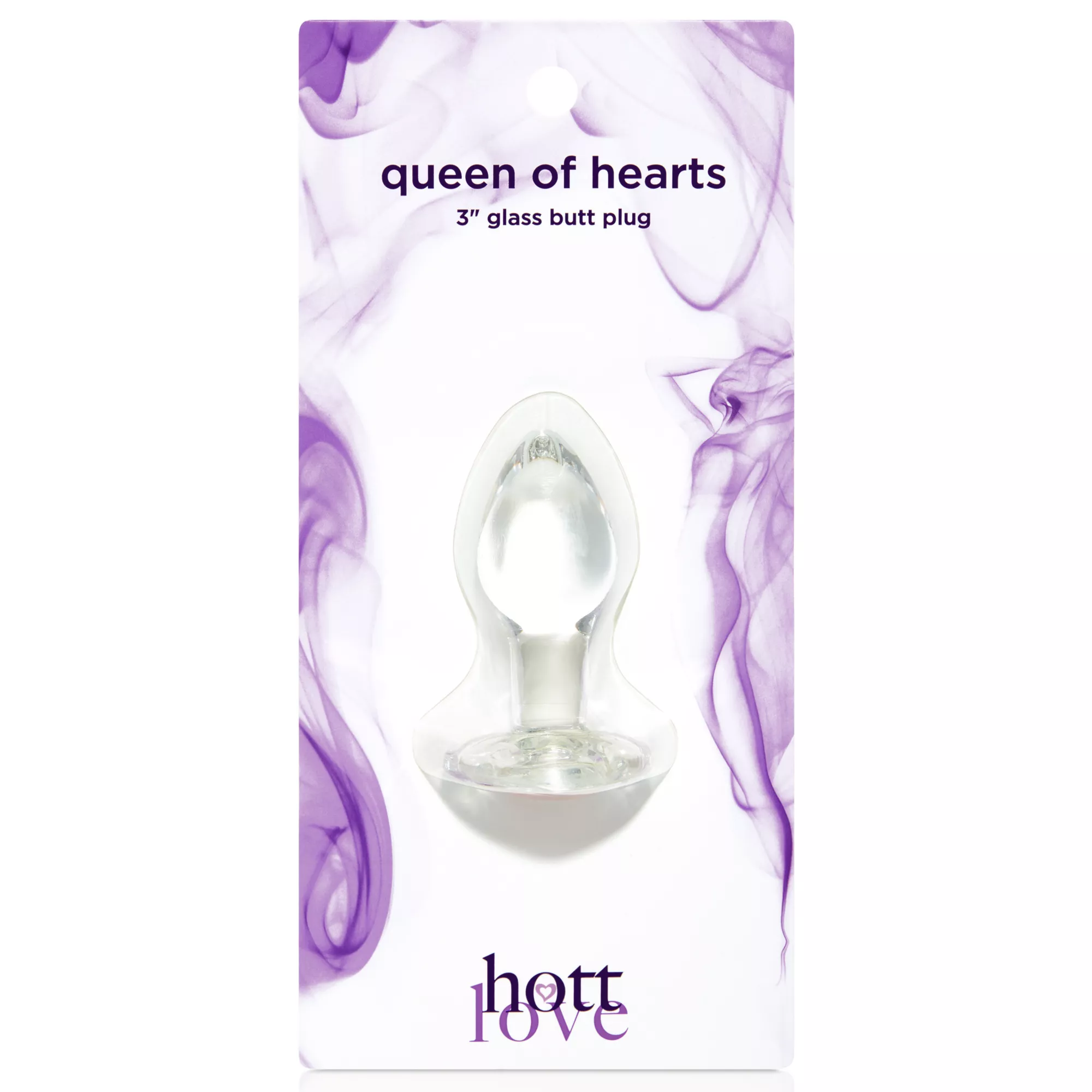 Queen of Hearts Butt Plug 2.9 Inch - Hott Love at Spencer's