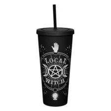 Local Witch Cup with Straw - 20 oz. at Spencer's