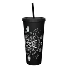 Local Witch Cup with Straw - 20 oz. at Spencer's