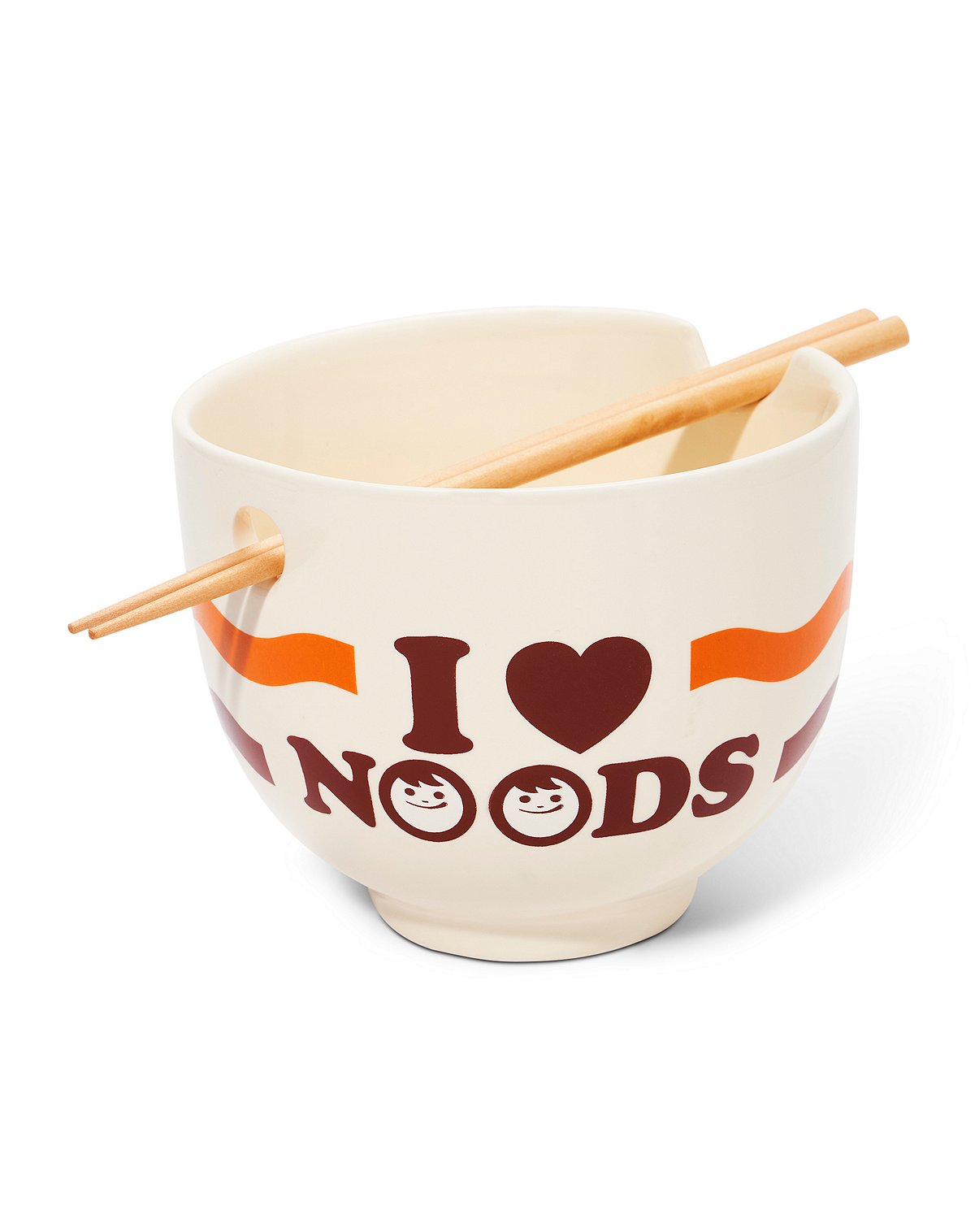 I Love Noods Bowl with Chopsticks - 17 oz.