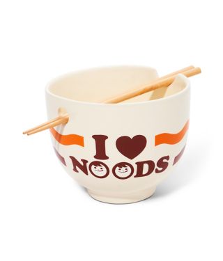 I Love Noods Bowl with Chopsticks - 17 oz.