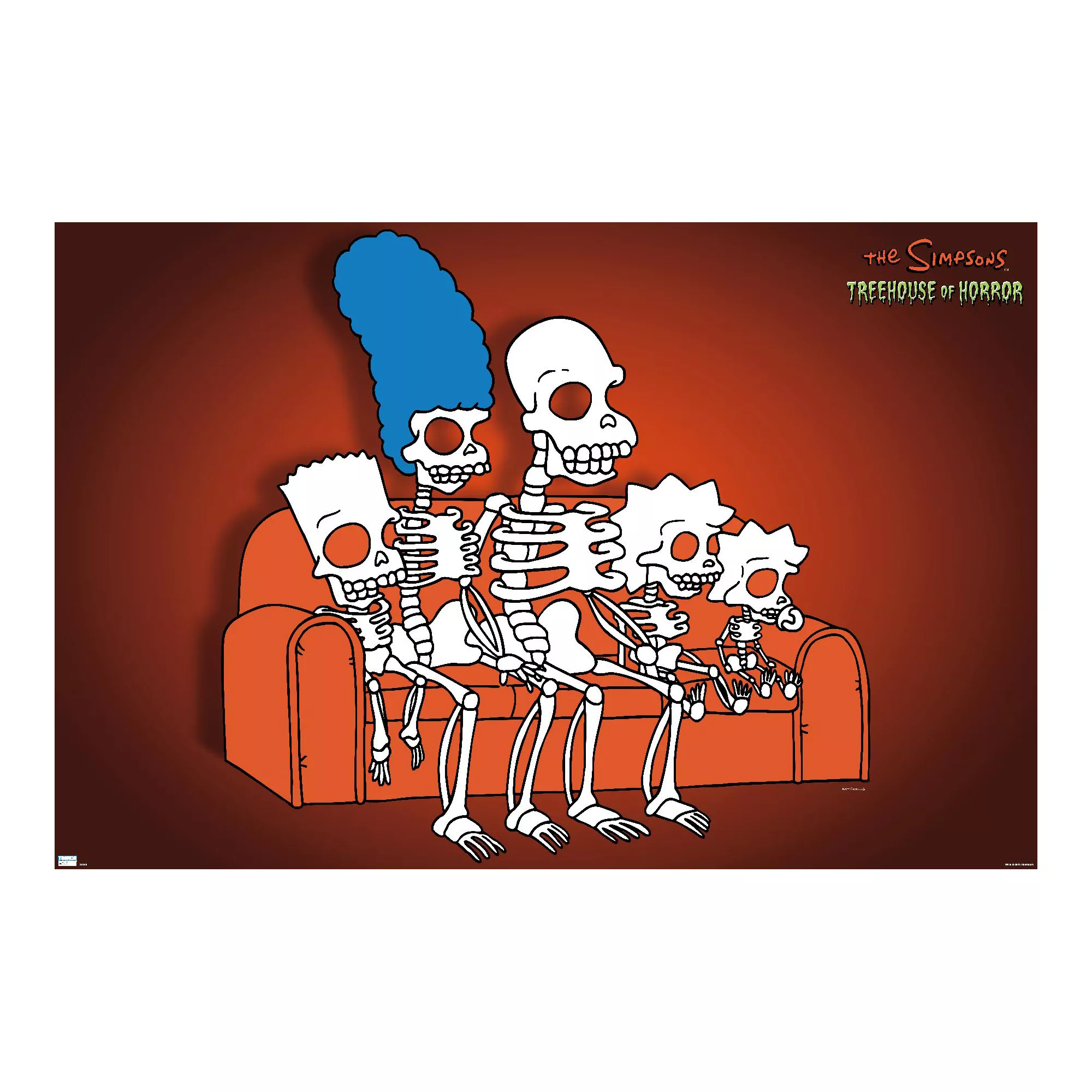 Simpsons Treehouse of Horror Poster at Spencer's