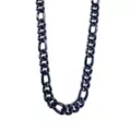 Hematite Thick Figaro Chain Necklace at Spencer's