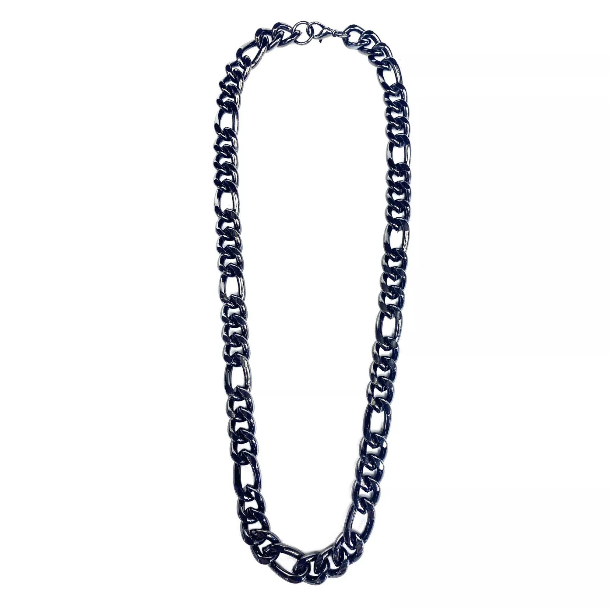 Hematite Thick Figaro Chain Necklace at Spencer's