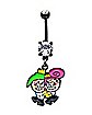 Cosmo and Wanda Dangle Belly Ring 14 Gauge - The Fairly OddParents