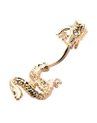 Chinese Dragon Barbell - 14 Gauge