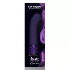 Her Majesty 10-Function Rechargeable G-Spot Vibrator 4 Inch - Hott Love Extreme at Spencer's
