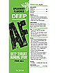 Deep AF Mint Flavored Deep Throat Numbing Spray - 1 oz.