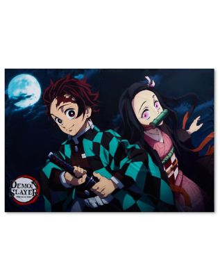 Tanjiro and Nezuko Tapestry Demon Slayer