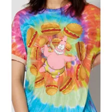 Tie Dye Patrick Krabby Patties T Shirt - SpongeBob SquarePants at Spencer's